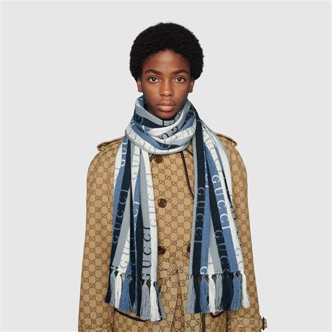 gucci necklace scarf|Gucci scarf unisex.